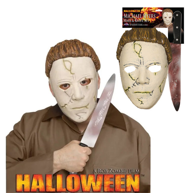 Michael Meyers Mask & Knife