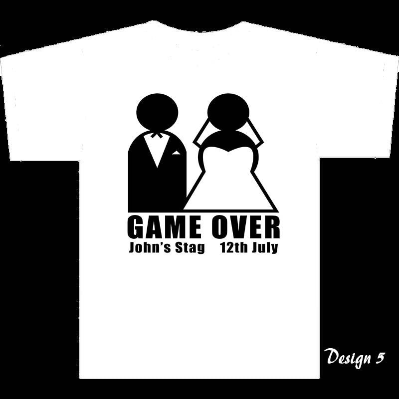Personalised T-Shirts - Stag Party