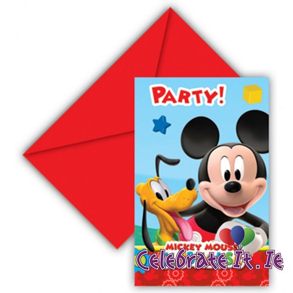 Mickey Mouse - Invitations