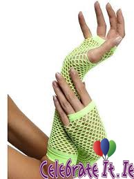 Fingerless Fishnet Gloves 