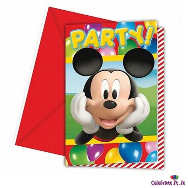Mickey Mouse - Invitations