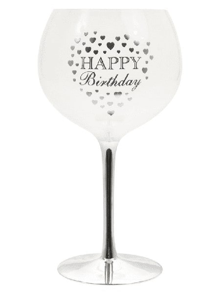 Happy Birthday - Gin Glasses