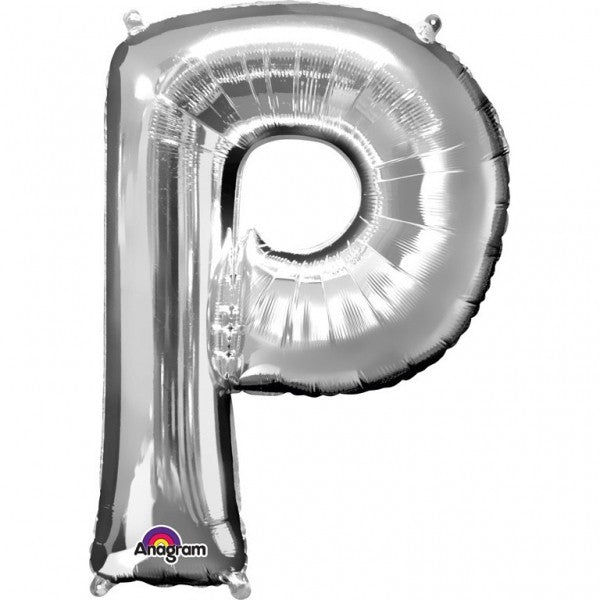 16" Letter P - Air Fill Foil Balloon