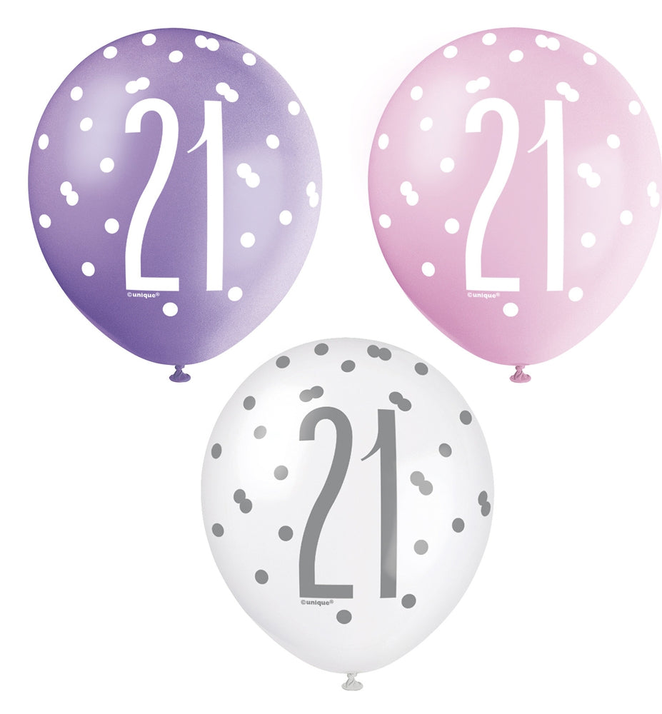 21st BIRTHDAY  DECORATIONS