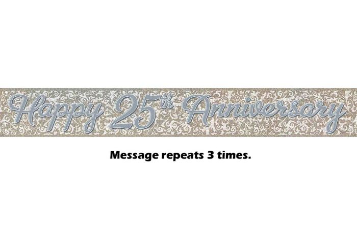 25th Anniversary Decorations