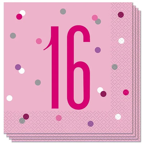 16th BIRTHDAY DECORATIONS