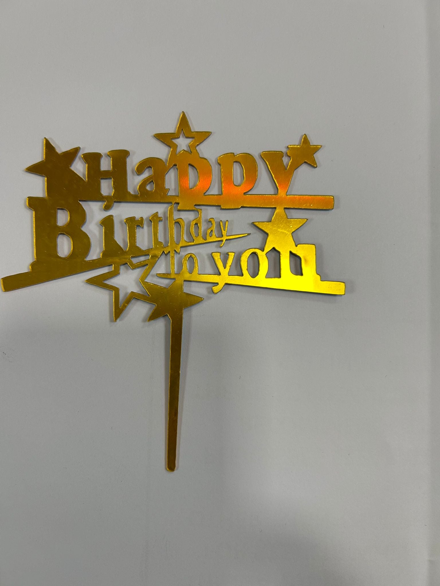 Happy Birthday Cake Topper