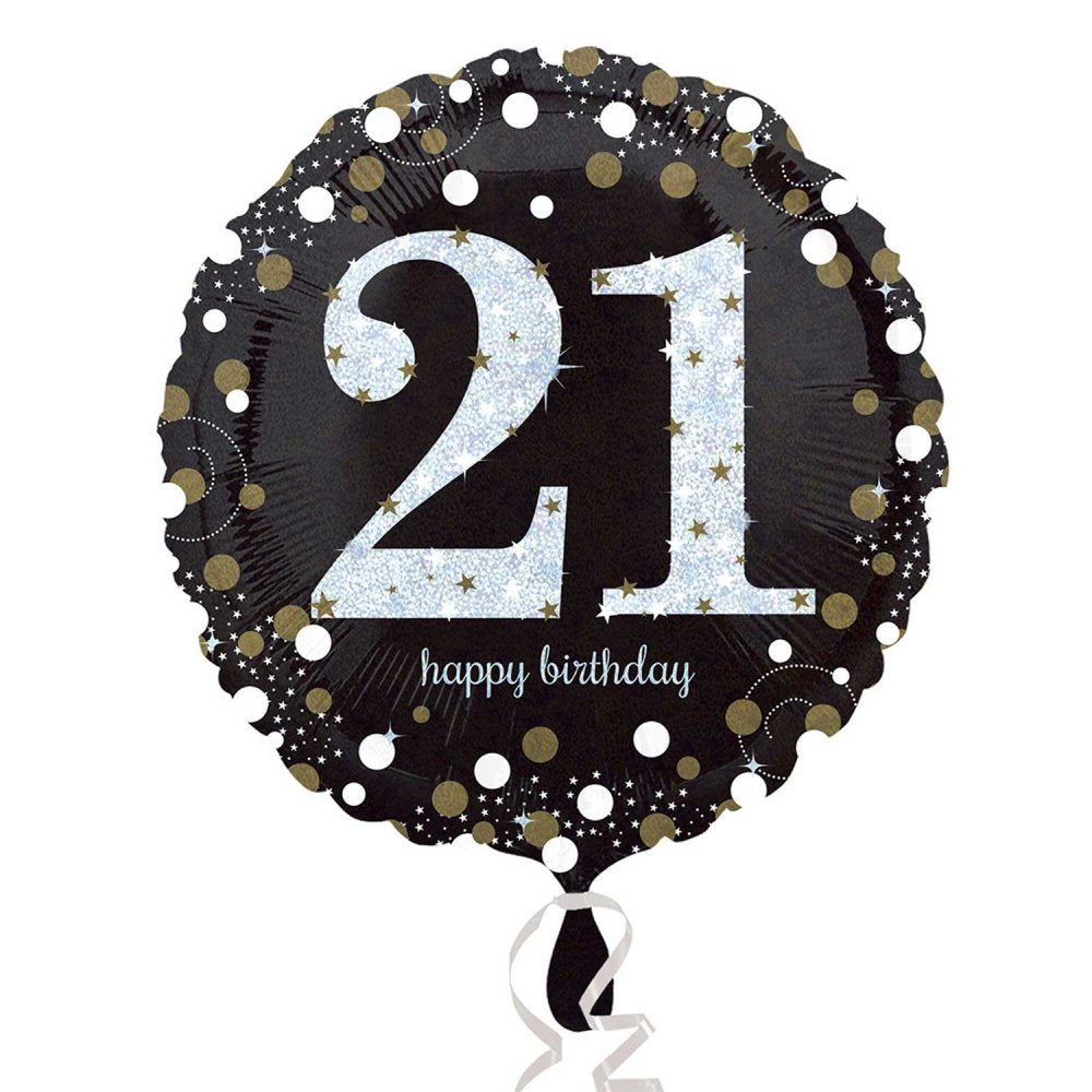 Happy Birthday 21st Balloon