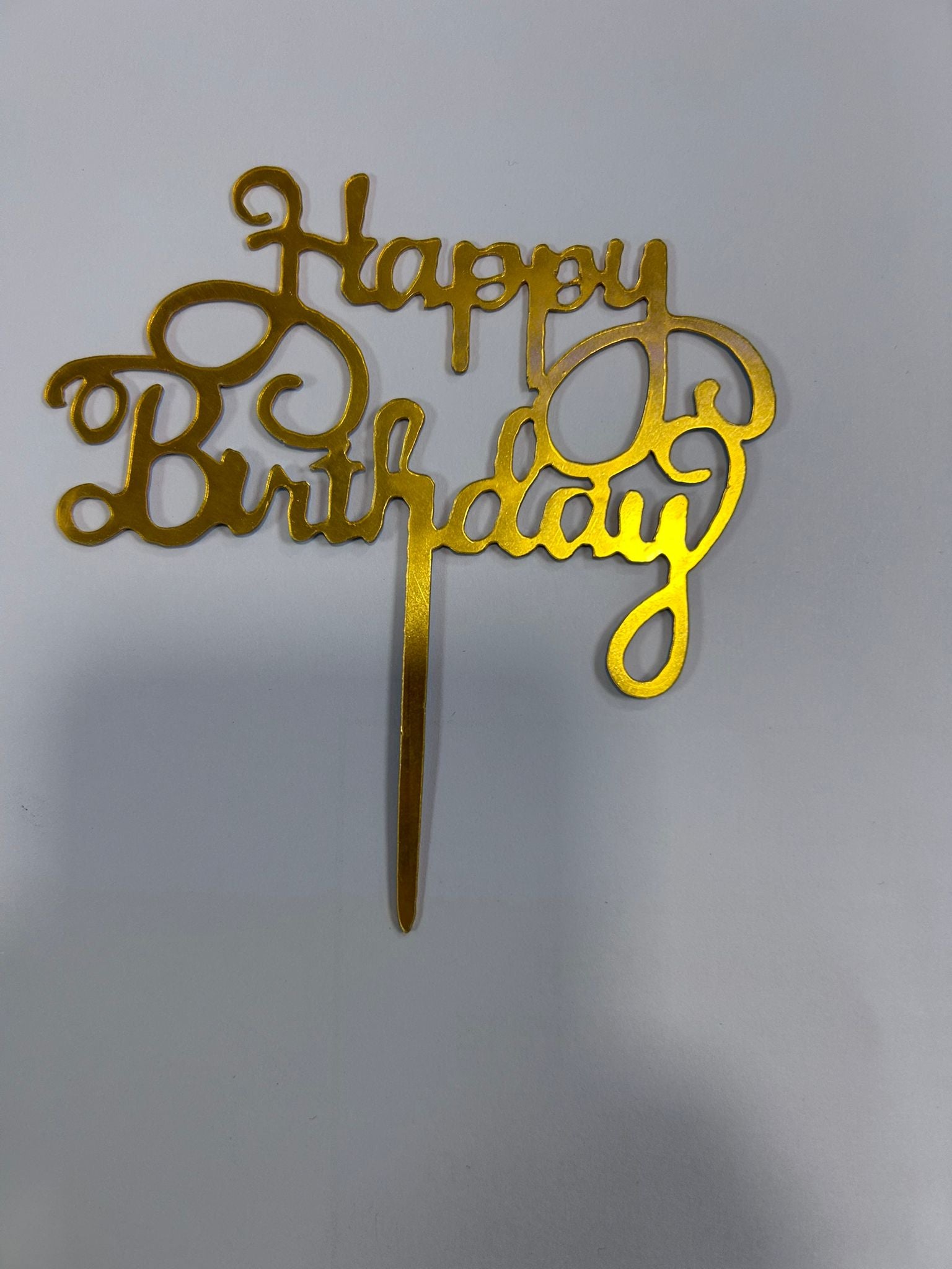Happy Birthday Cake Topper