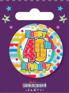 40th BIRTHDAY DECORATIONS