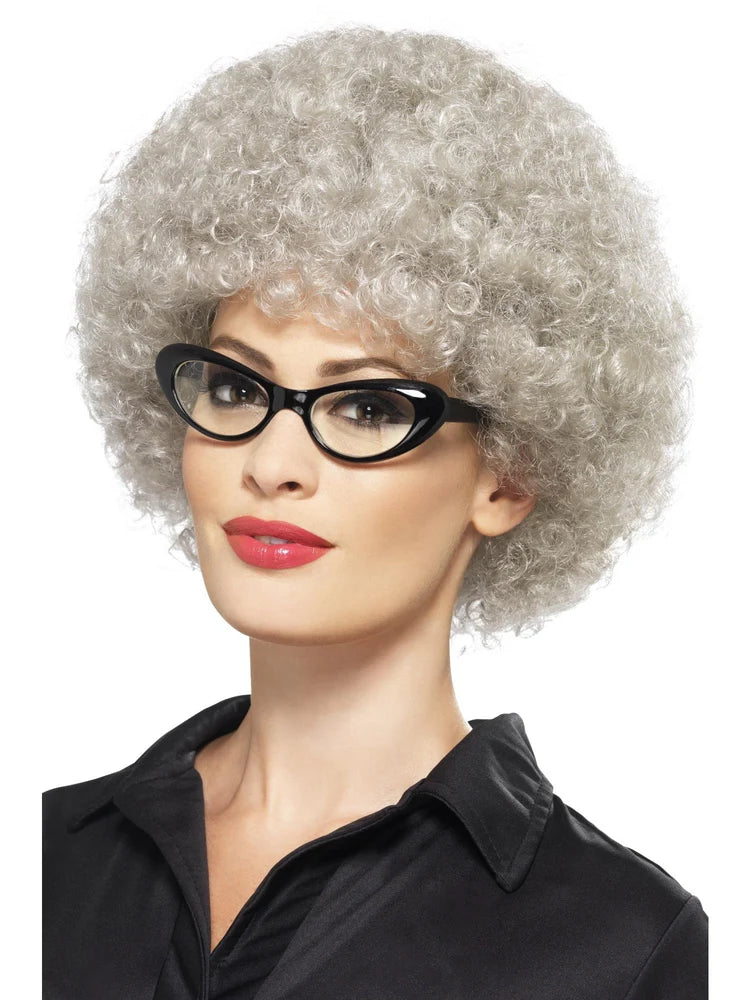Granny Bun Wig Costume