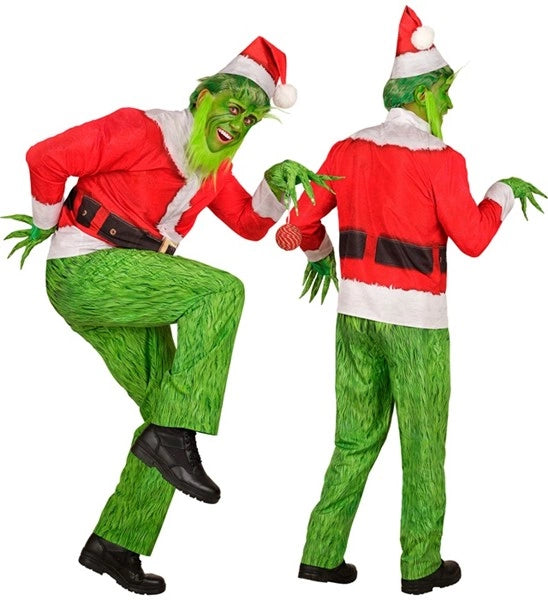 Mens Costume - Christmas Monster