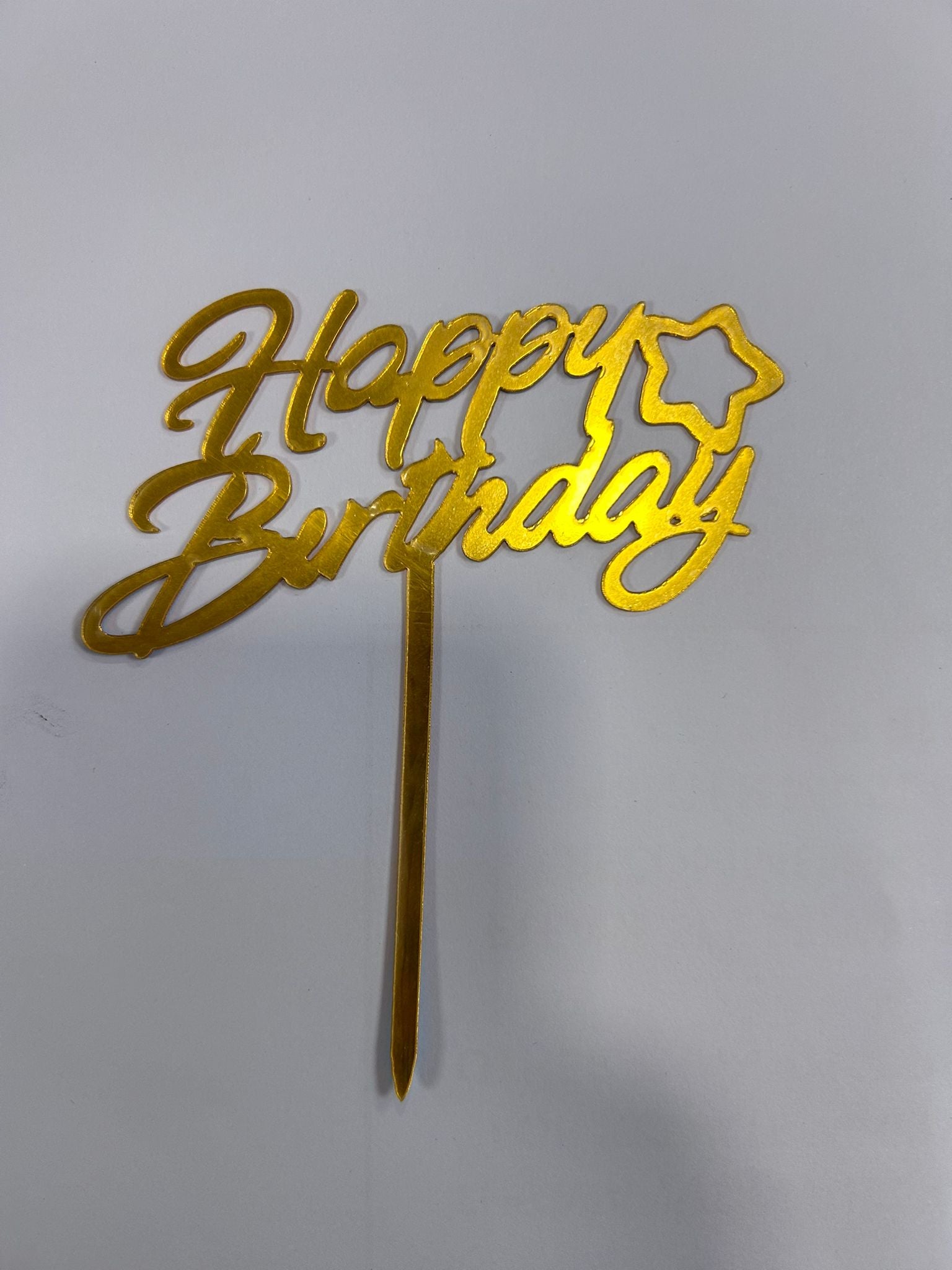 Happy Birthday Cake Topper