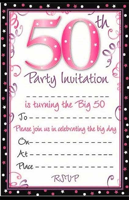 50th BIRTHDAY DECORATIONS