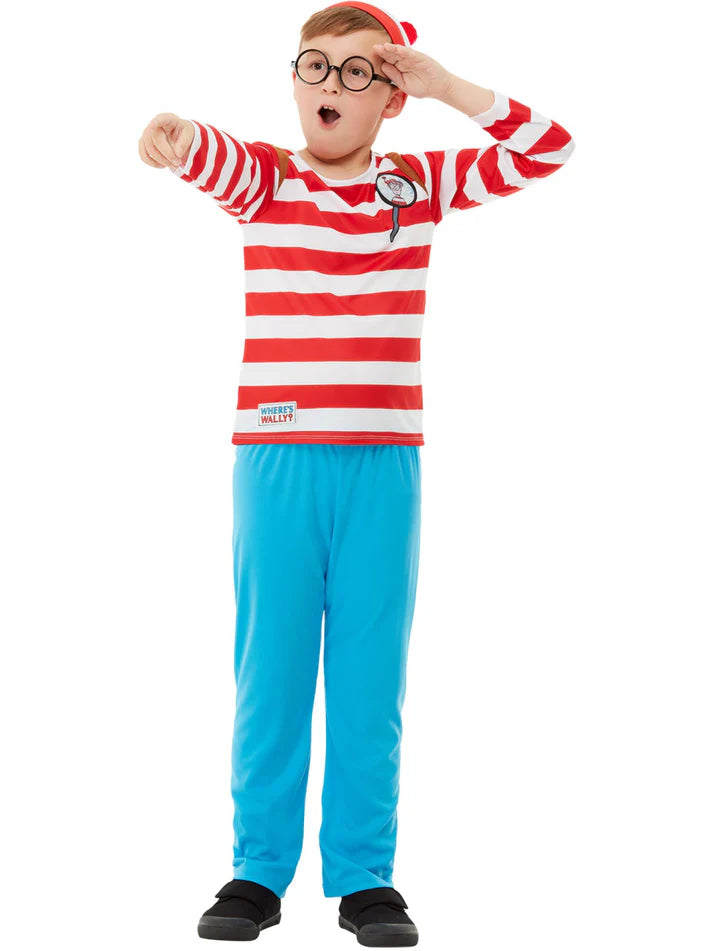 Where's Wally? Kids Costume
