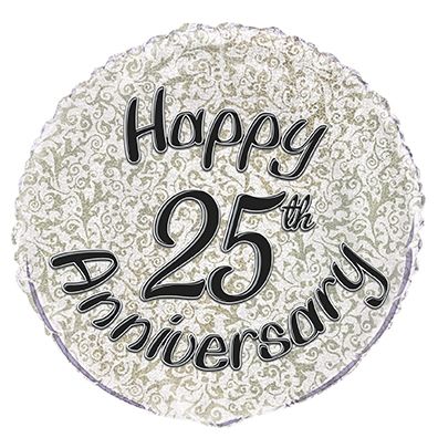 25th ANNIVERARY DECORATIONS