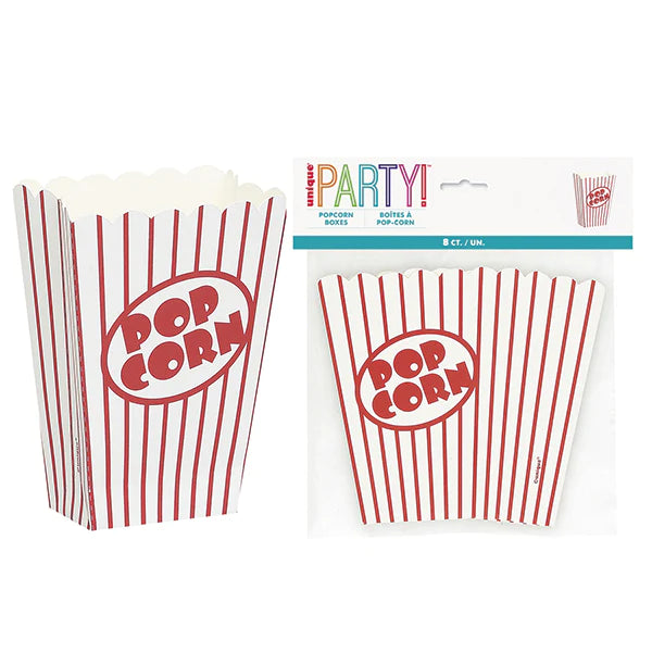 Popcorn Bags, 0.6 oz, White/Red/Orange, Paper, Disposable, (1000/Case) Gold  Medal 2052