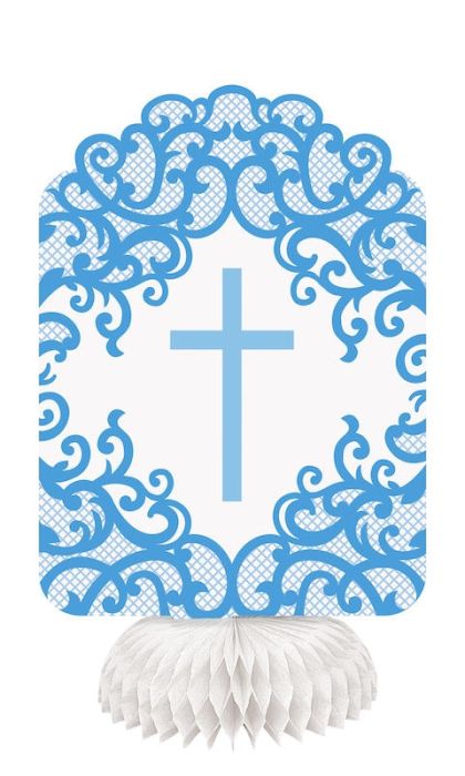 Communion and Confirmation Blue Decorations