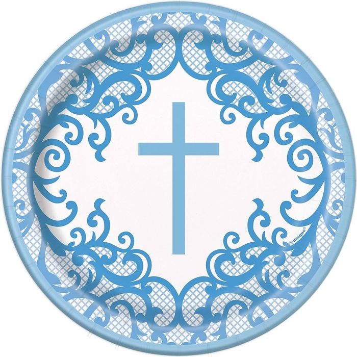 Communion and Confirmation Blue Decorations