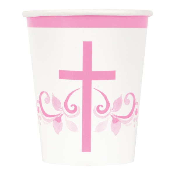 Communion and Confirmation Pink Decorations