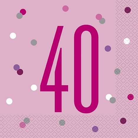 40th BIRTHDAY DECORATIONS