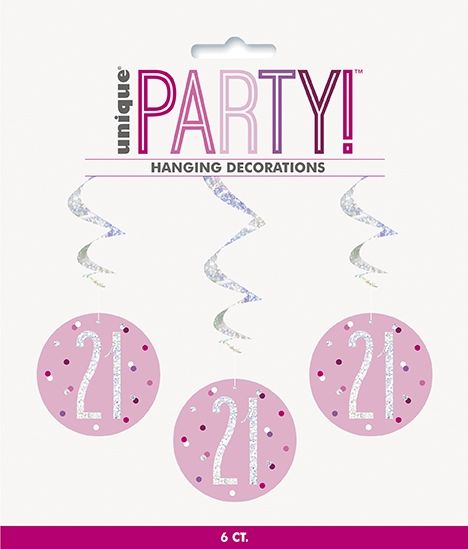 21st BIRTHDAY  DECORATIONS