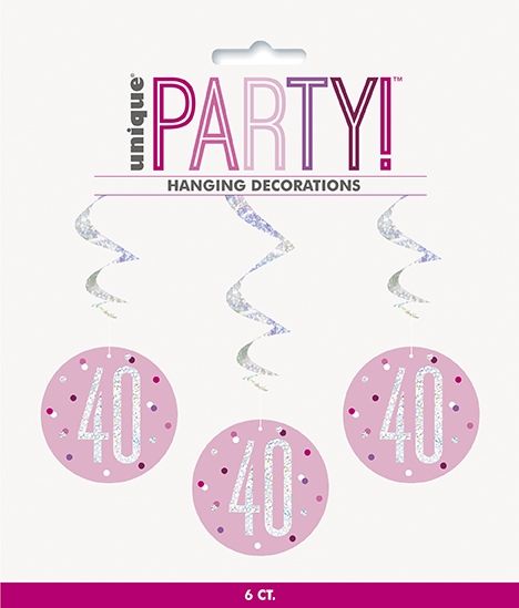 40th BIRTHDAY DECORATIONS