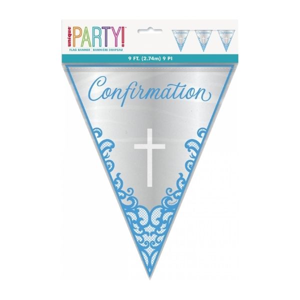 Communion and Confirmation Blue Decorations
