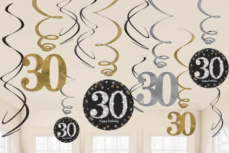 30th BIRTHDAY DECORATIONS