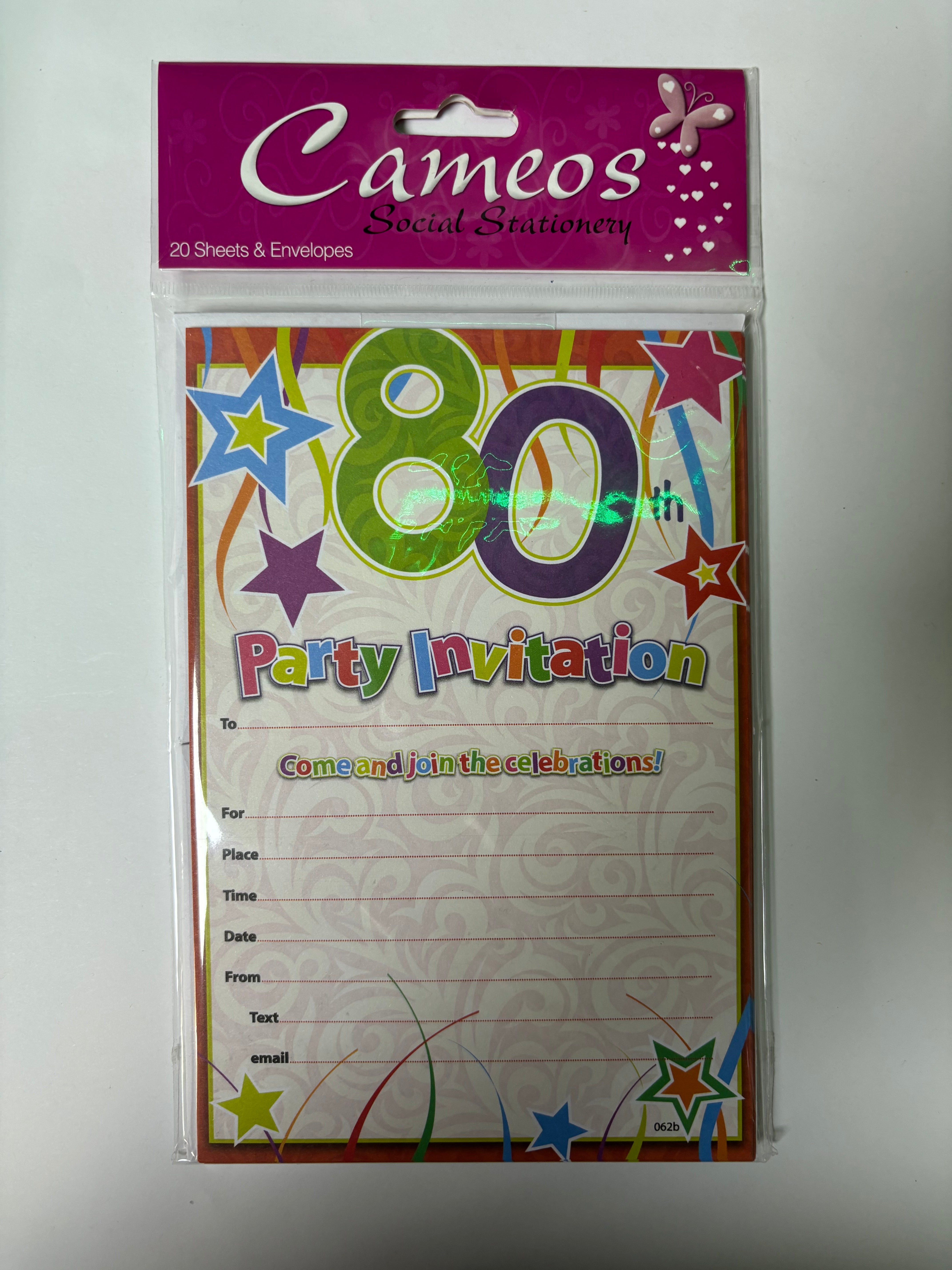 80th BIRTHDAY DECORATIONS
