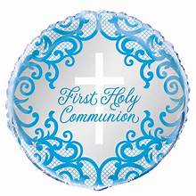 Communion and Confirmation Blue Decorations