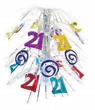 21st BIRTHDAY  DECORATIONS