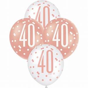 40th Birthday Balloons