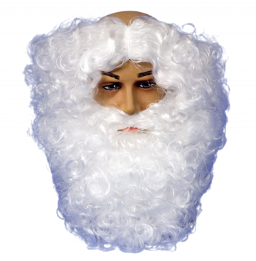 Santa Beard & Wig Set