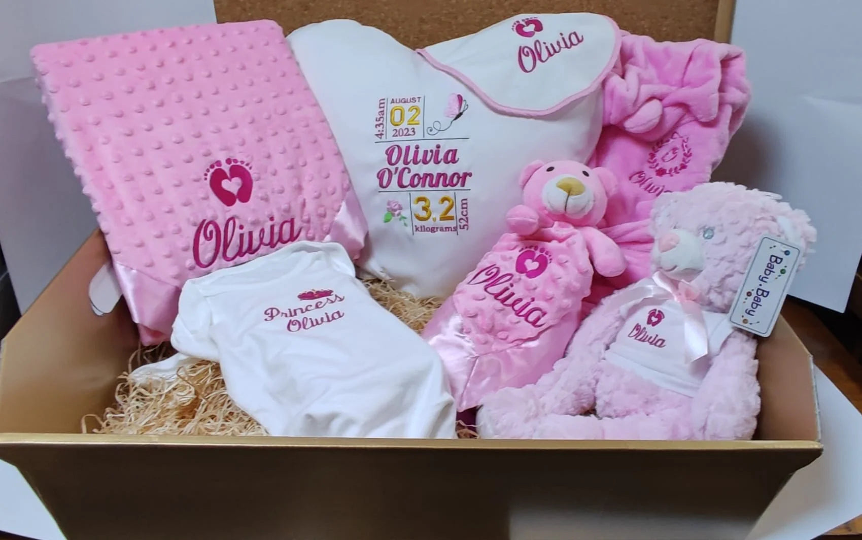 Girls Christening Decorations