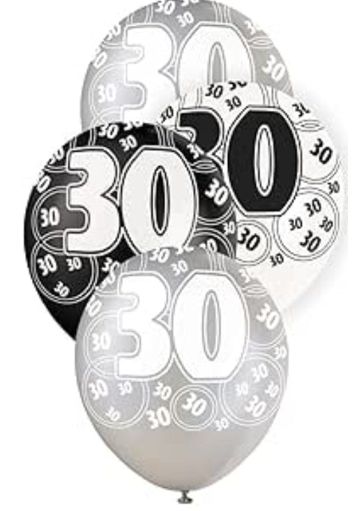 30th BIRTHDAY DECORATIONS