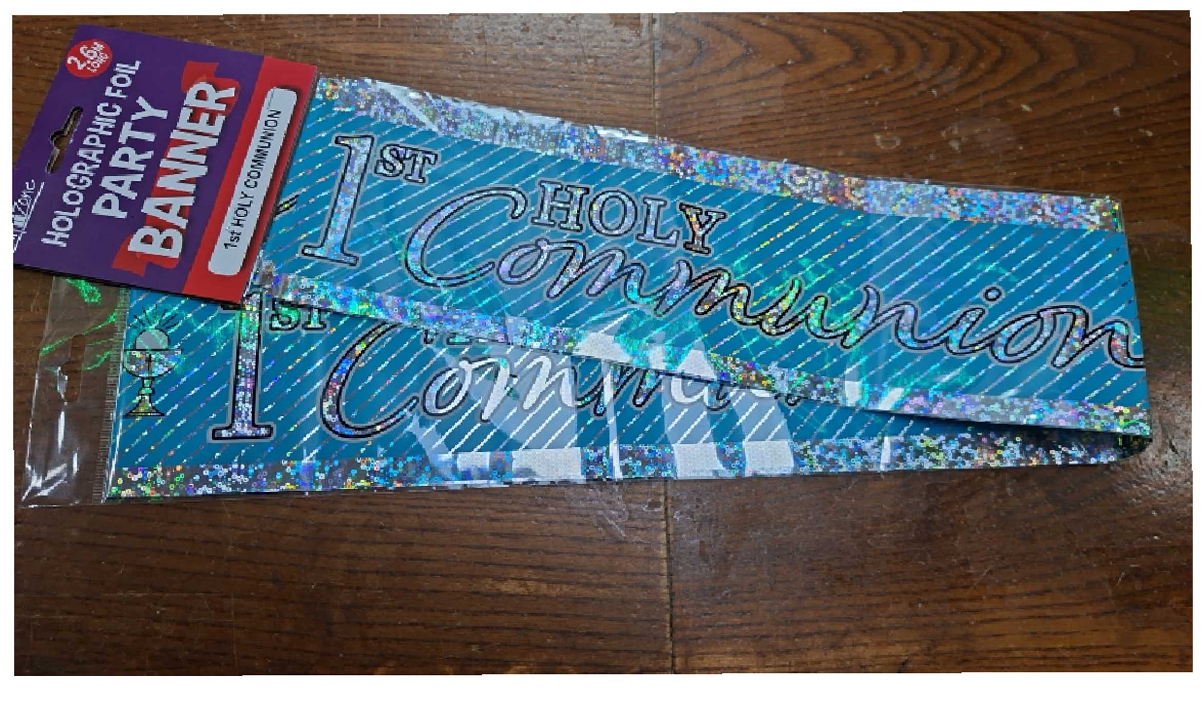 Communion and Confirmation Blue Decorations