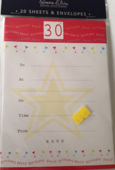 30th BIRTHDAY DECORATIONS