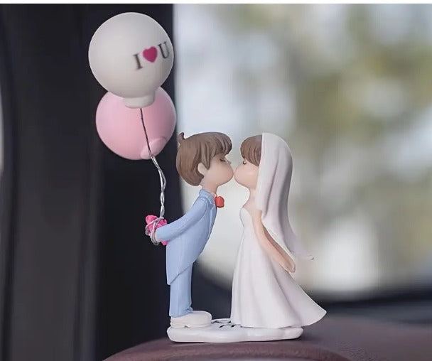 Mini Wedding Cake Topper