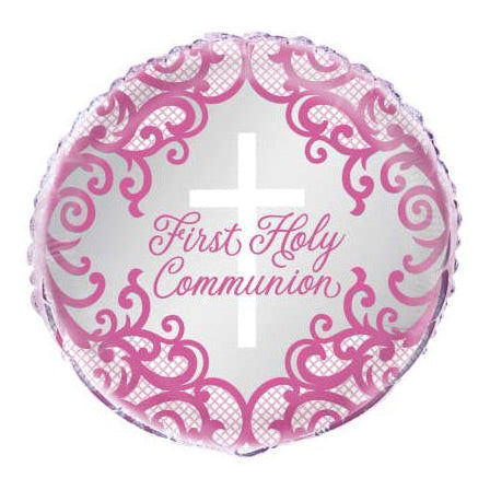 Pink Communion - Foil balloon