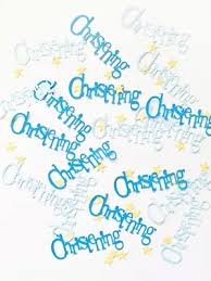 Boys Christening Decorations