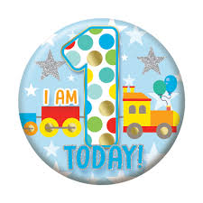 1st Birthday Badge