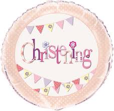 Girls Christening Decorations