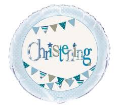 Boys Christening Decorations