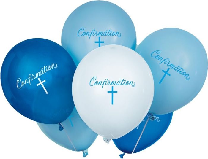Communion and Confirmation Blue Decorations