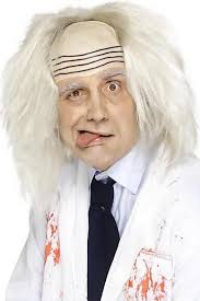 WHITE  WIG & BEARD COSTUMES