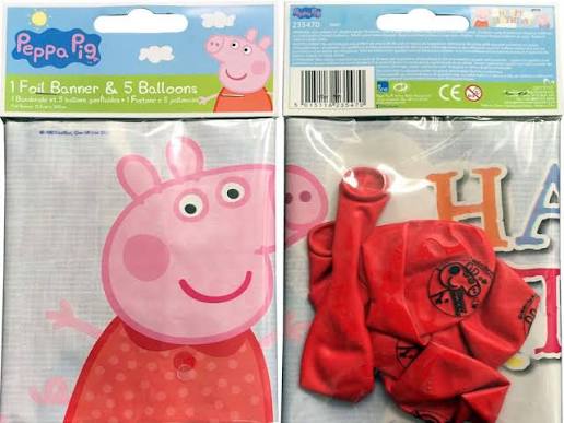 PEPPA PIG PARTY ACCESSORIES