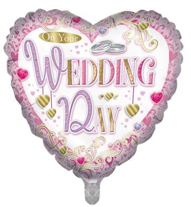 Wedding Day - Foil Balloon