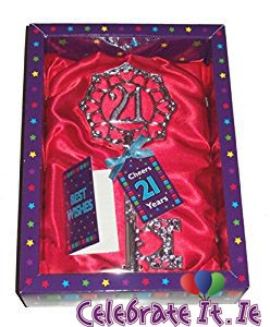 21st Birthday Key Assorted colors