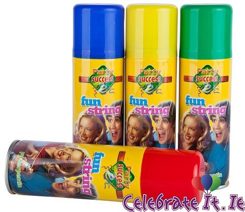 silly string, party shop, kids party decoration, fun string – Celebrateit